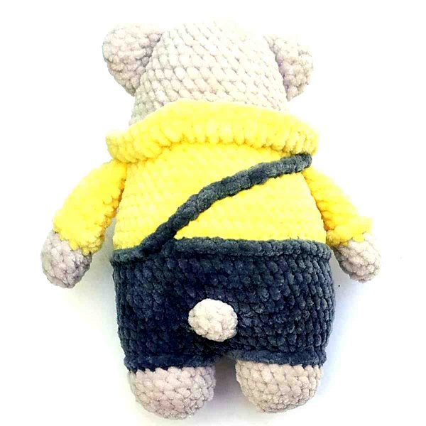 Háčkovaný medvídek"091722"