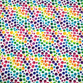 Úplet Bublinky bílé"0298"