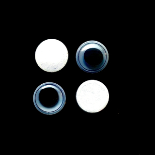 Oči nalepovací Ø 10mm "05058" 2ks/bal