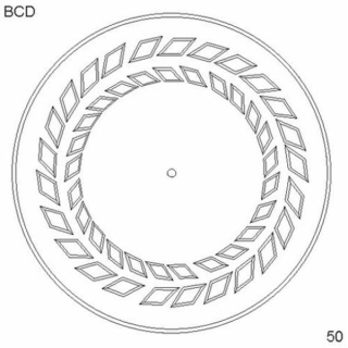 Mandela č.50 velikost B "10083"