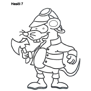 Hasiči 7 velikost B "10159"