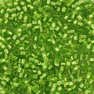 Miyuki DB-1206 silverlined lime"11851"5g/bal