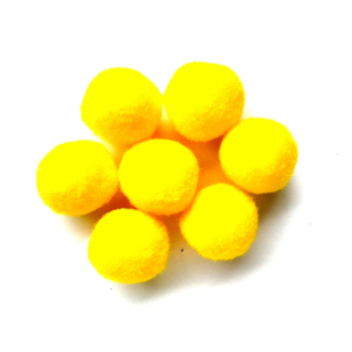 Bambulky žluté cca 27mm "12104" 1ks/bal