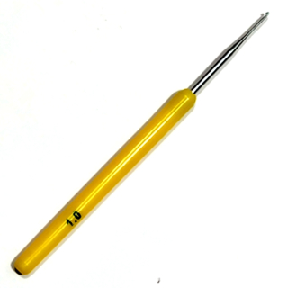Háček s plastovou ručkou 13cm/1mm"17154"