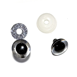Bezpečnostní oči s glitry Ø 20mm "18107" 2ks/bal
