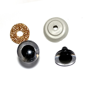 Bezpečnostní oči s glitry Ø 20mm "18108" 2ks/bal