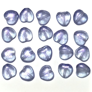 Srdíčka 8x8mm Candy Color"20202"20ks/bal
