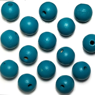Dřevené korálky 10mm"20484"15ks/bal