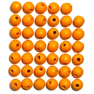 Dřevené korálky 6mm"20666"50ks/bal