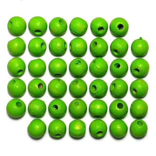 Dřevené korálky 6mm"20981"50ks/bal