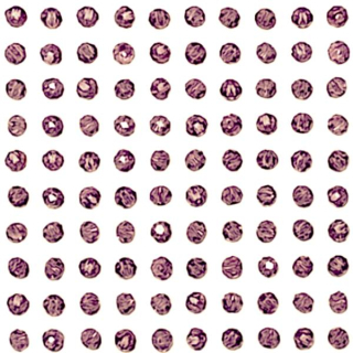 Broušené korálky, slavík 3x2mm"21007"cca 145ks/bal