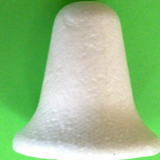 Polystyren zvonek 6cm "15"