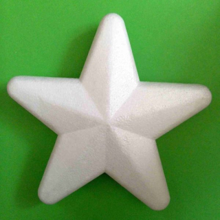 Polystyren hvězda 6cm "32"