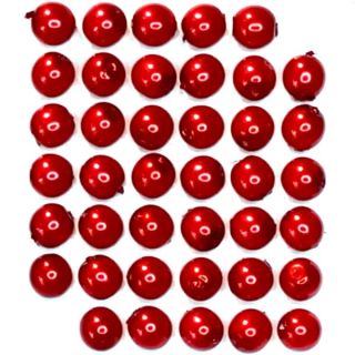 Voskové perle 6mm"71338"40ks/bal