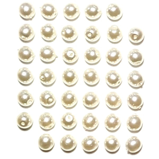 Voskové perle 6mm"71414"60ks/bal