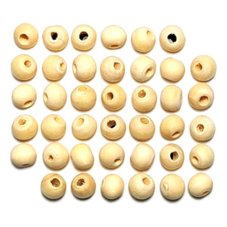 Dřevené korálky 6mm"71860"120ks/bal