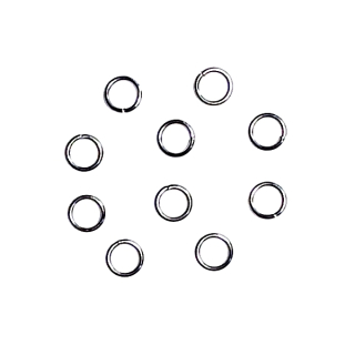  Kroužek ocel 6x1mm"76073"10ks/bal