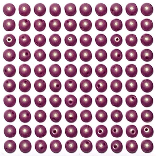 Kuličky 4mm TUTTI FRUTTI"76393"120ks/bal