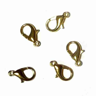 Karabinka zlato 14mm"77054"5ks/bal