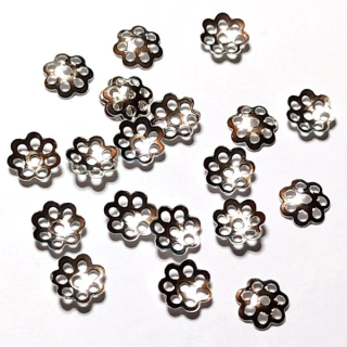 Kaplík barva stříbra 1,2x6mm"77161"20ks/bal
