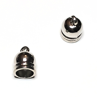 Kaplík barva platina 10x14mm"77163"2ks/bal