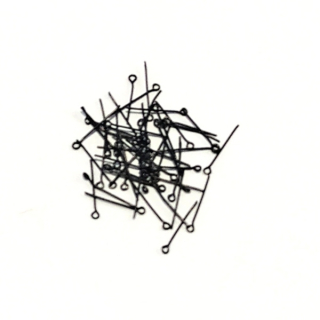 Ketlovací jehla černé 20mm"77217"50ks/bal