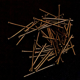 Ketlovací nýt mosaz 20mm"77255"50ks/bal