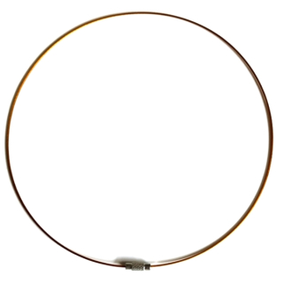 Obruč zlatá délka 53cm průměr 17cm"77270_2"1ks/bal