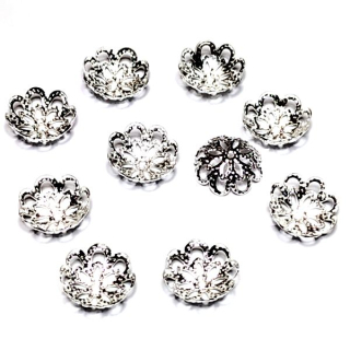 Kaplík barva stříbra 4x12mm"77944"10ks/bal