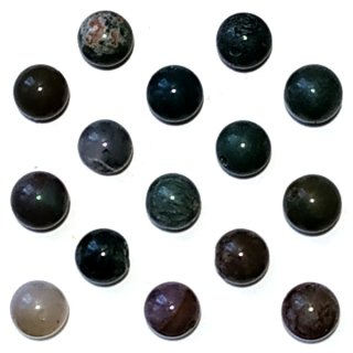 Minerál Achát indický 8mm"78518"1ks/bal