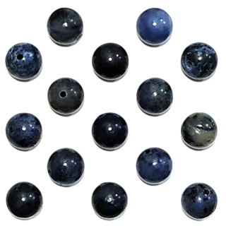 Minerál Dumortierit 8mm"78540"1ks/bal