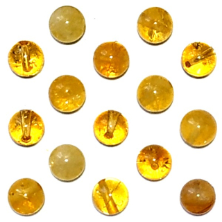 Minerál Citrín 8mm"78560"1ks/bal