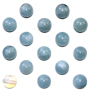Minerál Akvamarín 8mm"78561"1ks/bal