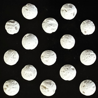 Minerál Láva bílá 8mm"78602"1ks/bal