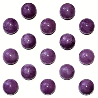 Minerál Chalcedon fialový 8mm"78605"1ks/bal