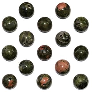 Minerál Unakit 8mm"78611"1ks/bal