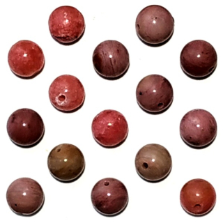 Minerál Rhodochrozite 8mm"78624"1ks/bal