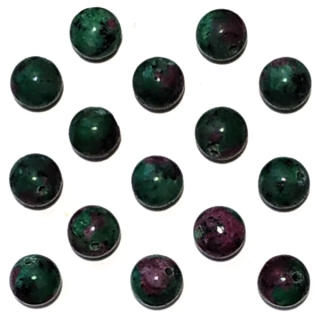 Minerál Rubín v zoisitu 8mm"78625"1ks/bal
