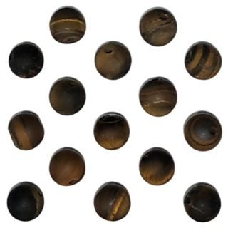 Minerál Tygří oko mat. 8mm"78655"1ks/bal