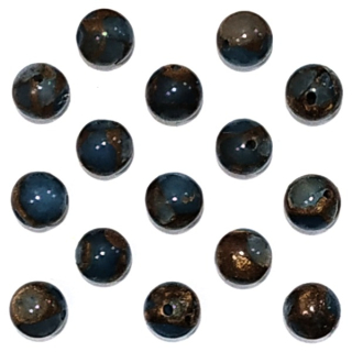 Minerál Cloisonne stone 8mm"78685"1ks/bal