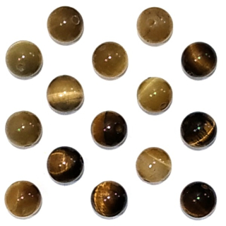 Minerál Tygří oko dobarvené 8mm"78691"1ks/bal