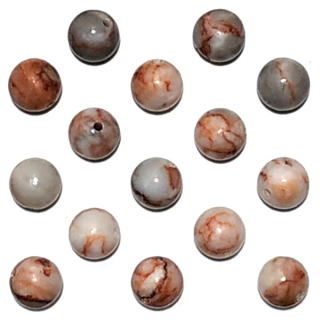 Minerál Rhodonite 8mm"78696"1ks/bal