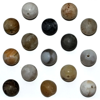 Minerál Achát bambusový mat. 8mm"78721"1ks/bal