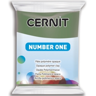 Cernit hmota 645 olivová zelená "90645"